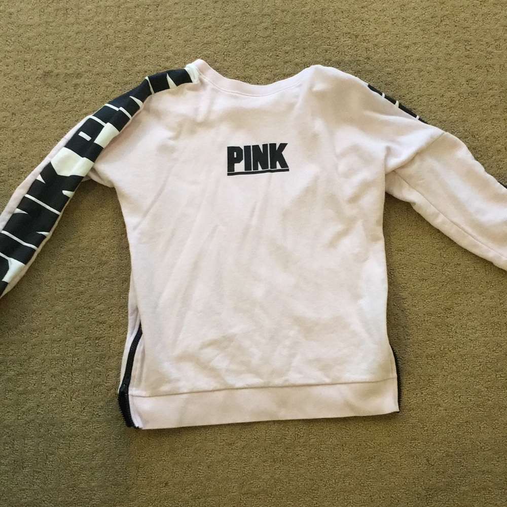 A pink long sleeve